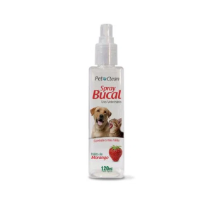 Spray Buca Morango Pet Clean 120ml