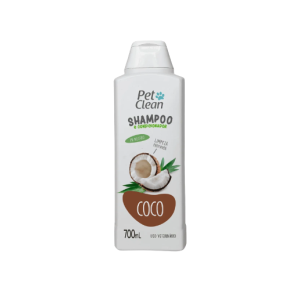 Shampoo Coco 700 ml para Cães e Gatos - Pet Clean