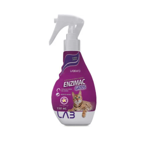 Eliminador de Odores e Manchas Labgard Enzimac Spray para Gatos 150Ml