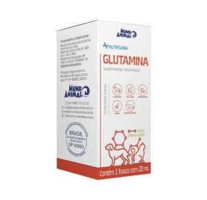 Suplemento Alimentar Glutamina  Nutrisana 20 Ml para Cães e Gatos - Mundo Animal