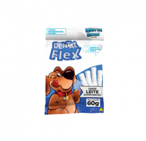 Petisco Dental Flex Leite 60gr - Mister Bone