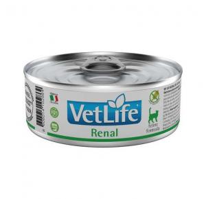 Ração Úmida  Vet Life Renal para Gatos 85Gr - Farmina