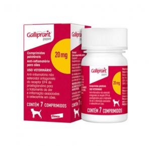 Anti-Inflamatório Galliprant 20 mg  7 Comprimidos para Cães - Elanco 