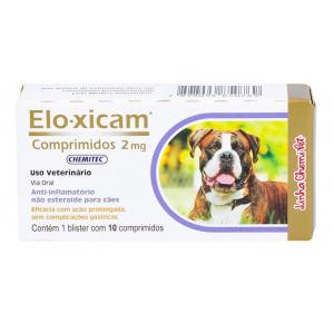 Anti-Inflamatório Elo-Xicam 2 mg Chemitec c/ 10 Comprimidos