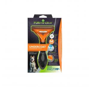 Escova Furminator para Cães Pelo Longo e Grande Pro Snack