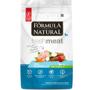 Ração Seca Fórmula Natural Fresh Meat Cães Filhotes Raças Mini e Pequena 2.5 KG