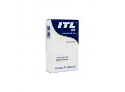 Itraconazol 25mg com 10 Cápsulas ITL Cepav 