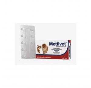 Metilvet com 10 Comprimidos Vetnil 5mg