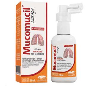 Mucomucil Xarope Pet 50Ml - Vetnil