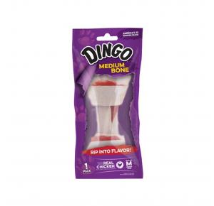 Osso Premium Médio 1 Unidade Dingo Bone 65gr