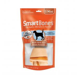 Osso Smartbones Sweet Potato Mini 1 Unidade 16gr