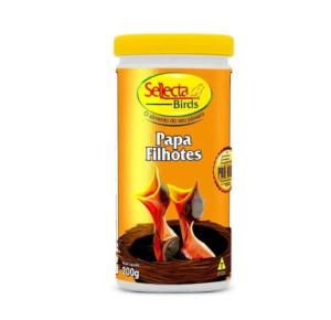 Papa Para Filhotes Sellecta  200g Papinha Para Tratar Aves