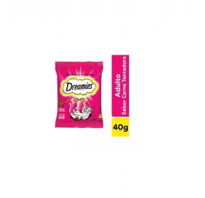 Petisco Dreamies Carne Para Gatos Adultos 40 g