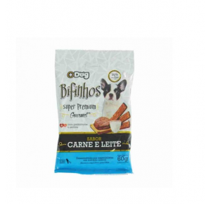  Petisco Mais Dog Bifinho Filhote Carne e leite - 60g