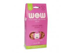 Petisco Natural Wow O Delicioso Frango Crocante Cães 50g