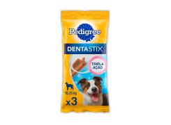 Petisco Pedigree Dentastix Cuidado Oral Para Cães Adultos Raças Médias 77g