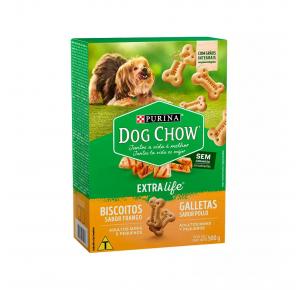 Petisco Purina Dog Chow Carinhos Integral Mini Frango para Cães Adultos Raças Pequenas 500g Nestlé
