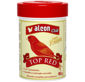 Ração Alcon Pássaros Top Red - 80g