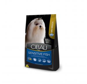 Ração Cibau Sensitive Fish para Cães Adultos de Raças Pequenas 10.1kg