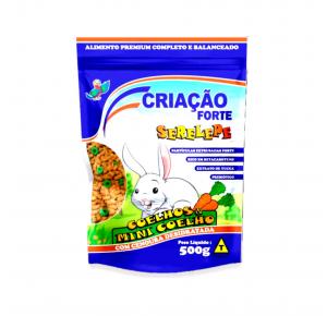 Ração Coelho e Mini Coelho 500gr Serelepe