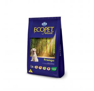 Ração Ecopet Cães Adultos Raças Medias e Grandes Frango 20kg