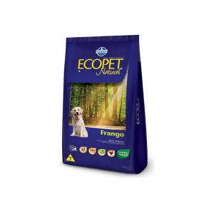 Ração Ecopet para Cães Adultos Raças Medias e Grandes Frango 15kg