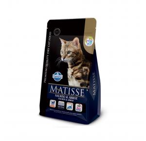 Ração Farmina Matisse Salmão e Arroz para Gatos Adultos 7.5kg