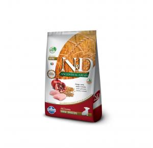 Ração Farmina N&D Ancestral Grain Frango Cães Filhotes Raças Pequenas 2.5kg