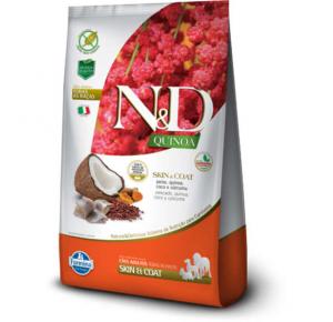 Ração Farmina N&D Quinoa Skin & Coat Peixe para Cães Adultos 10.1kg