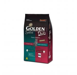 Ração Golden Duo Gatos Adultos Cordeiro e Salmão 3kg