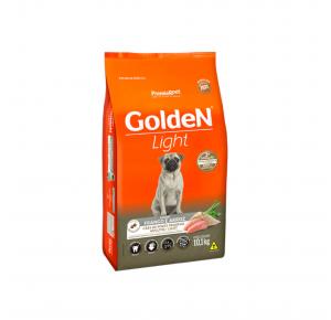 Ração Golden Fórmula Mini Bits Light para Cães Adultos de Pequeno Porte Sabor Frango e Arroz 10.1kg