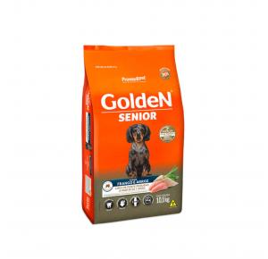 Ração Golden Fórmula Senior para Cães Adultos Raças Pequenas Frango e Arroz 3Kg