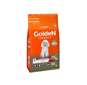 Ração Golden Fórmula para Cães Adultos Raças Pequenas Carne e Arroz 3kg