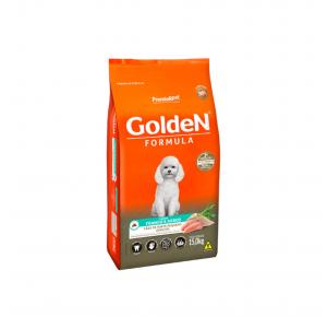 Ração Golden Fórmula para Cães Adultos Raças Pequenas Frango e Arroz 3kg
