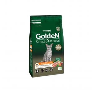 Ração Golden Seleção Natural para Gatos Adultos Sabor Frango 3kg