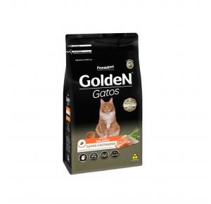 Ração Golden para Gatos Adultos Castrados Salmão 1kg