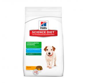 Ração Hills Science Diet Crescimento Saudável Pedaços Pequenos Para Cães Filhotes 1kg