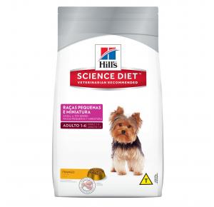 Ração Hills Science Diet Raças Pequenas e Miniatura Para Cães Adultos 1kg