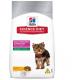 Ração Hills Science frango  para filhotes cães raças pequenas e mini 1kg