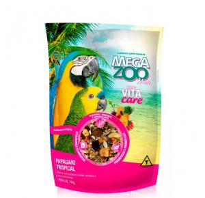 Ração Megazoo Mix para Papagaios Tropical - 700g