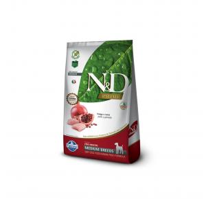 Ração N&D Prime Frango Cães Adultos Raças Médias 10.1Kg