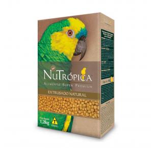 Ração NuTrópica Papagaio Extrusado Natural 1.2kg