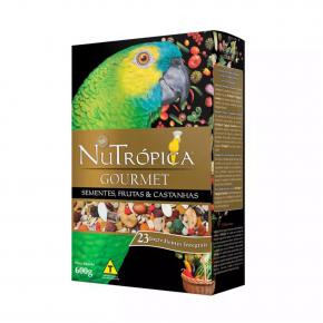Ração NuTrópica Papagaio Gourmet 600gr