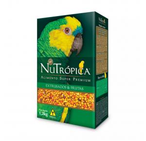 Ração NuTrópica Papagaio com Frutas 1.2kg