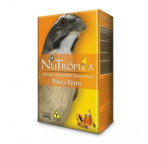 Ração NuTrópica Trinca Ferro Mel Ovos e Frutas 300gr