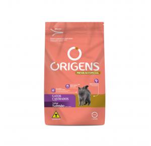 Ração Origens Gato Castrado Salmão 1Kg Adimax