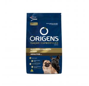 Ração Origens Raças Especificas Adulto Bulldog Francês e Pug 10.1Kg Adimax