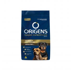 Ração Origens Raças Especificas Adulto Pit Bull e Rottweiler 15Kg Adimax