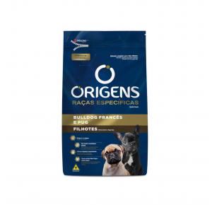 Ração Origens Raças Especificas Filhote Bulldog Francês e Pug 10.1Kg Adimax