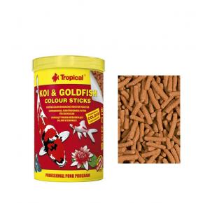 Ração Peixes Koi & Goldfish Colour Sticks-bag 800g Tropical